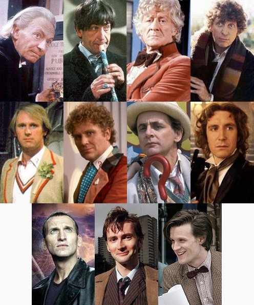 The 11 actors who have played 'The Doctor'