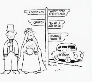 cartoon marriage