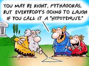 Pythagoras cartoon